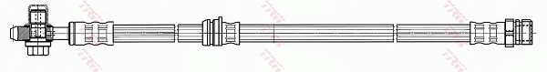 TRW Bremseslange phd678 for VW VW (SVW)