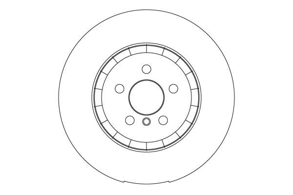 TRW Bremseskive df6636s 348mm 30mm for BMW BMW (BRILLIANCE)