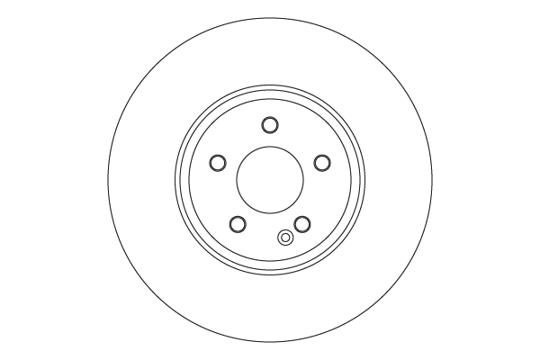 TRW Bremseskive df6895s 330mm 32mm for MERCEDES-BENZ