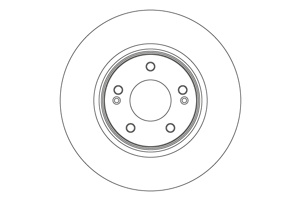 TRW Bremseskive df6763s 305mm 25mm for KIA