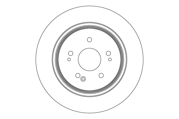 TRW Bremseskive df6730 310mm 10mm for HONDA