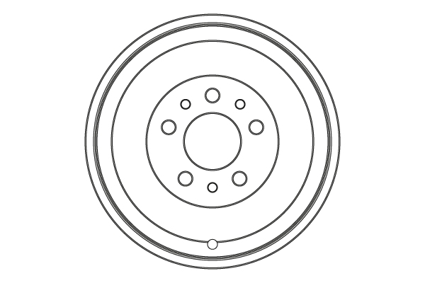 TRW Bremsetromle DB5023 for VAUXHALL FIAT