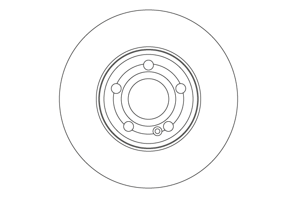 TRW Bremseskive df6769 295mm 24mm for MERCEDES-BENZ