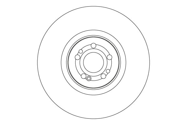 TRW Bremseskive df4634s 375mm 36mm for MERCEDES-BENZ