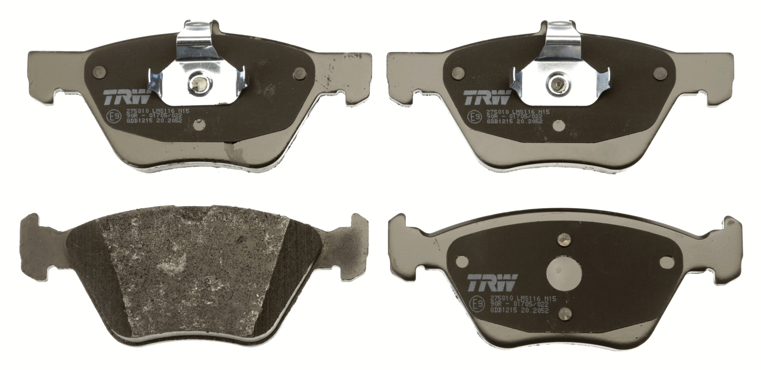TRW Bremseklodser gdb1215 for CHRYSLER MERCEDES-BENZ