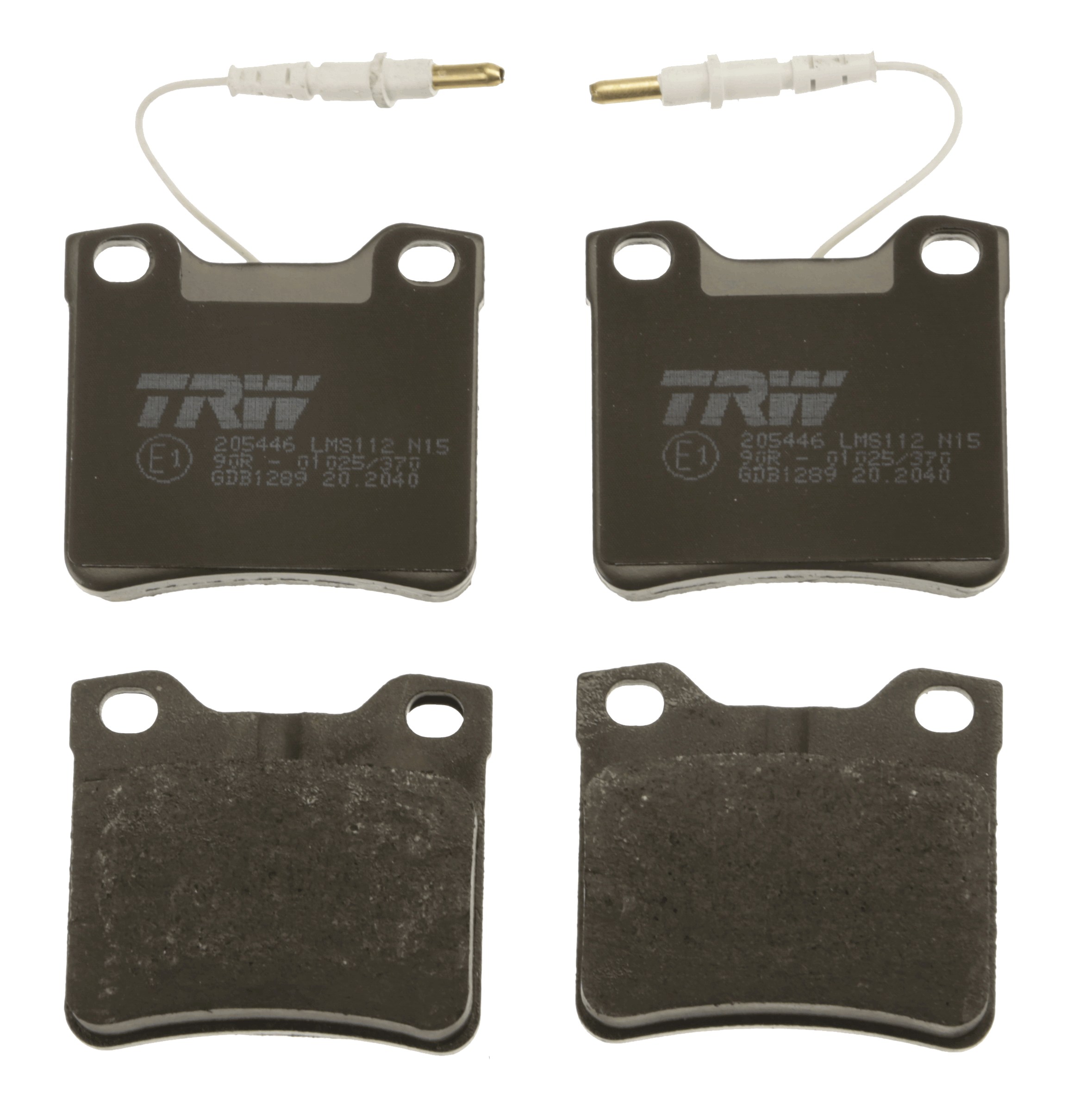 TRW Bremseklodser gdb1289 for MERCEDES-BENZ