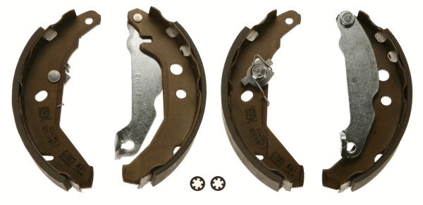 TRW Bremsebakkesæt gs8279 for FORD