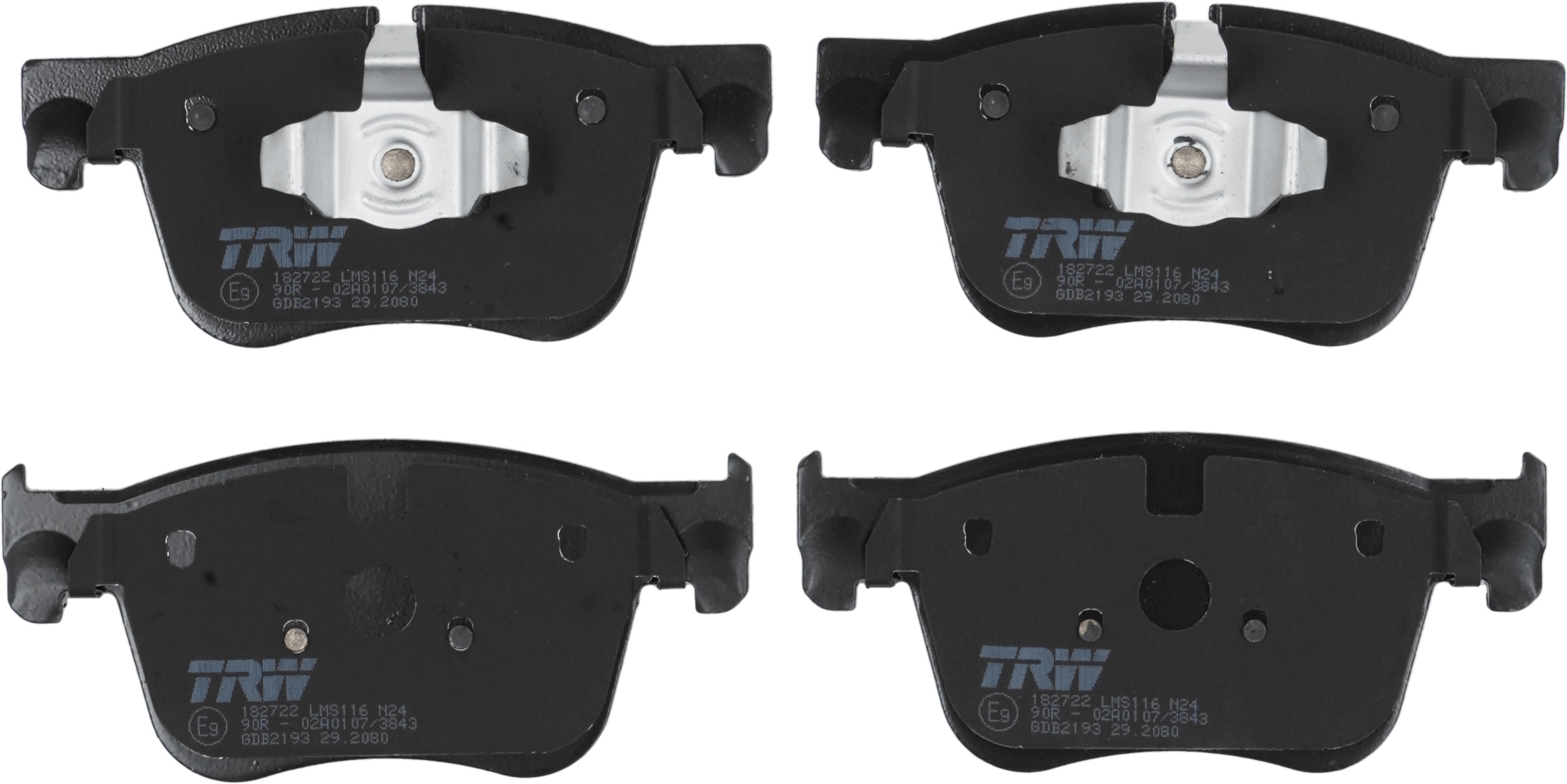 TRW Bremseklodser gdb2193 for VAUXHALL DS