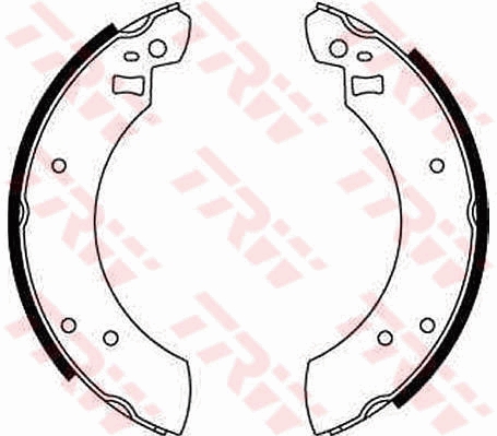 TRW Bremsebakkesæt gs6125 for FORD