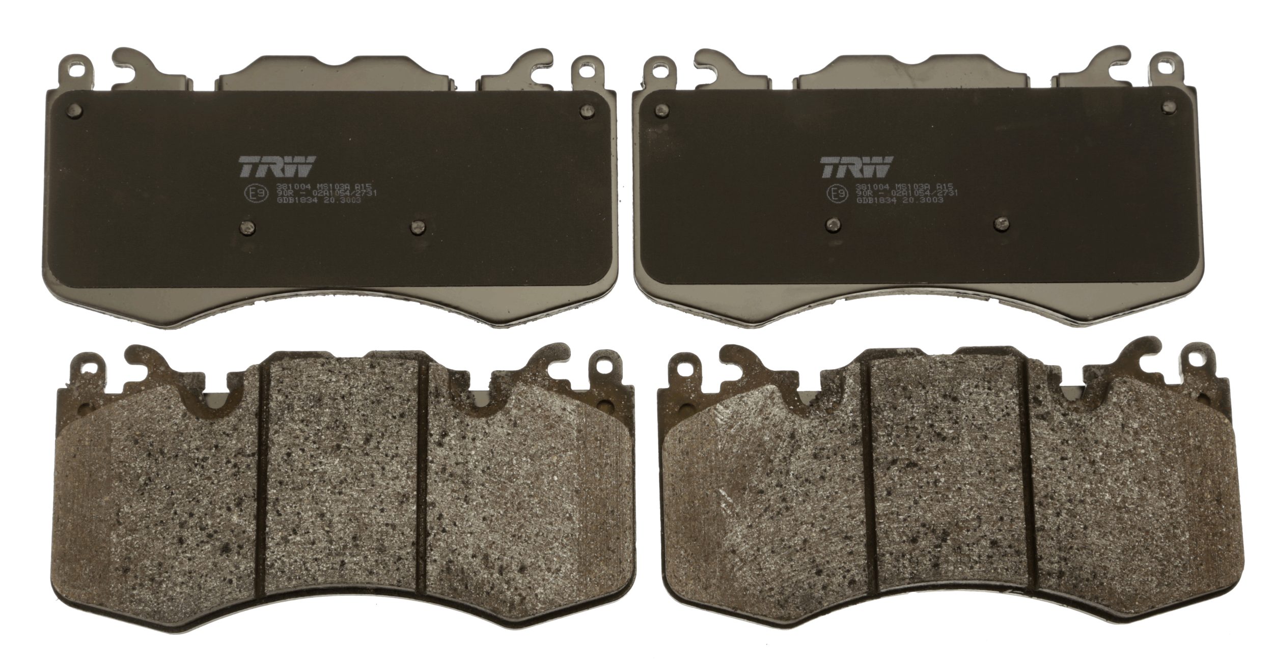 TRW Bremseklodser gdb1834 for LAND ROVER