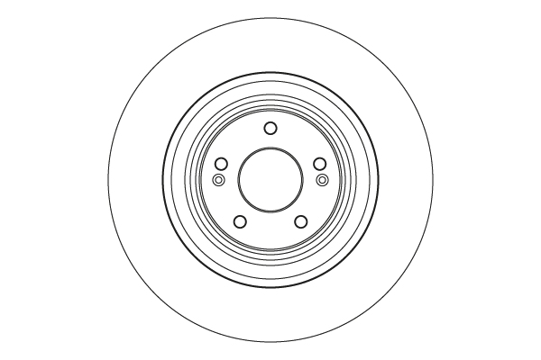 TRW Bremseskive df4607s 360mm 30mm for HYUNDAI