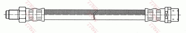 TRW Bremseslange phb353 for MERCEDES-BENZ
