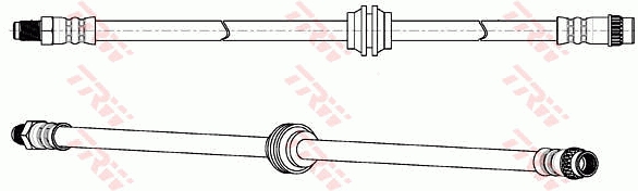 TRW Bremseslange phb900 for RENAULT
