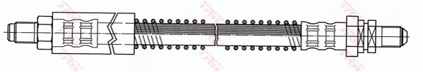 TRW Bremseslange phc295 for FORD