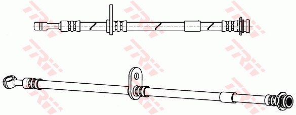 TRW Bremseslange phd1069 for SUZUKI