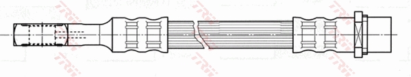 TRW Bremseslange phd471 for OPEL CHEVROLET