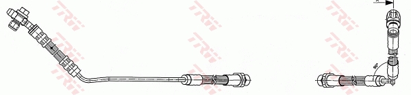 TRW Bremseslange phd490 for BMW