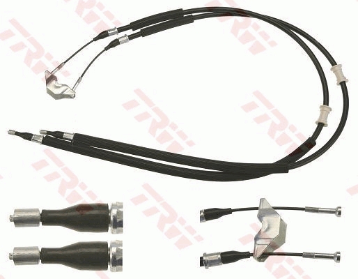TRW Håndbremsekabel gch124 for OPEL VAUXHALL