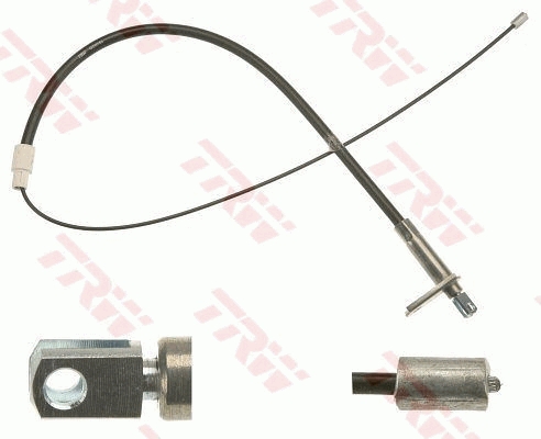 TRW Håndbremsekabel gch153 for MERCEDES-BENZ