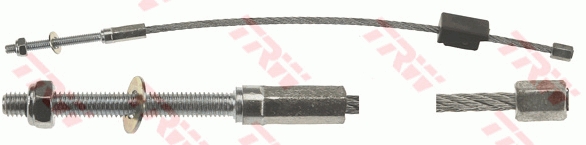 TRW Håndbremsekabel gch550 for FORD ASIA & OCEANIA MAZDA