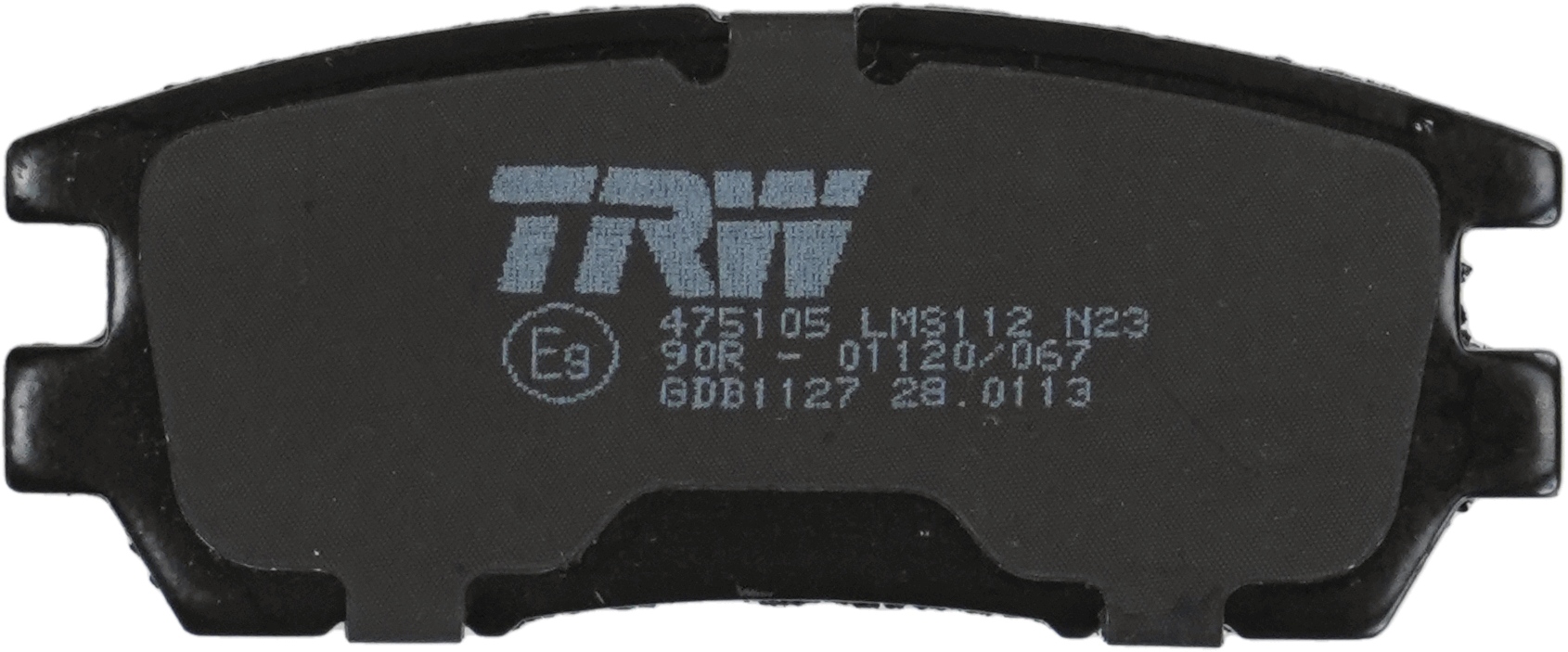TRW Bremseklodser gdb1127 for MITSUBISHI EAGLE