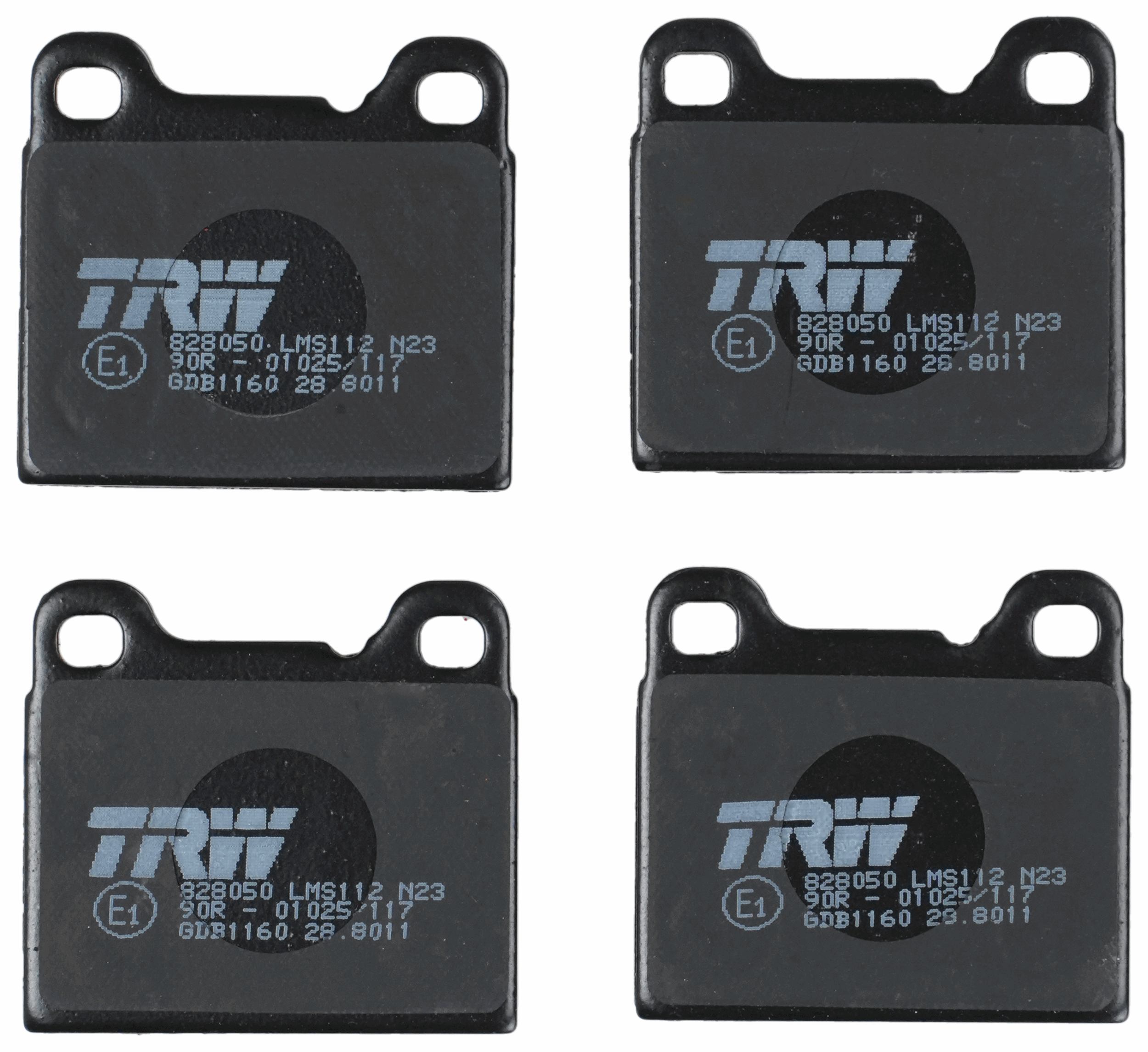 TRW Bremseklodser gdb1160 for VOLVO