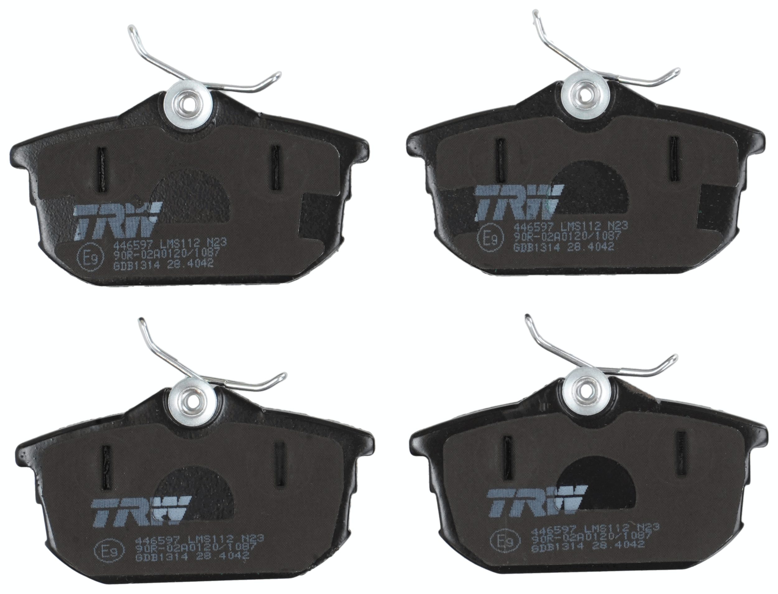 TRW Bremseklodser gdb1314 for PROTON VOLVO MITSUBISHI SMART