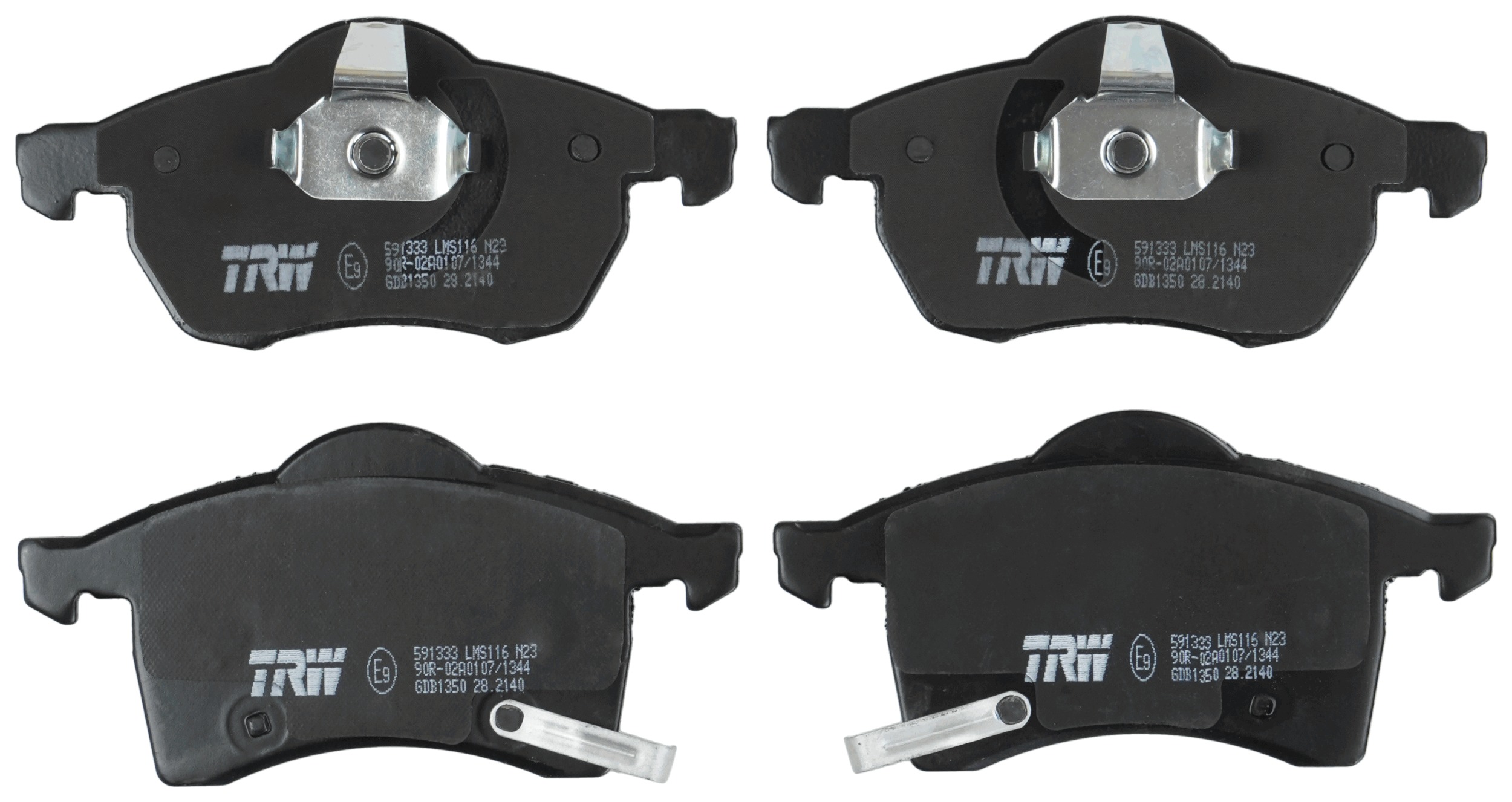 TRW Bremseklodser gdb1350 for CHEVROLET OPEL