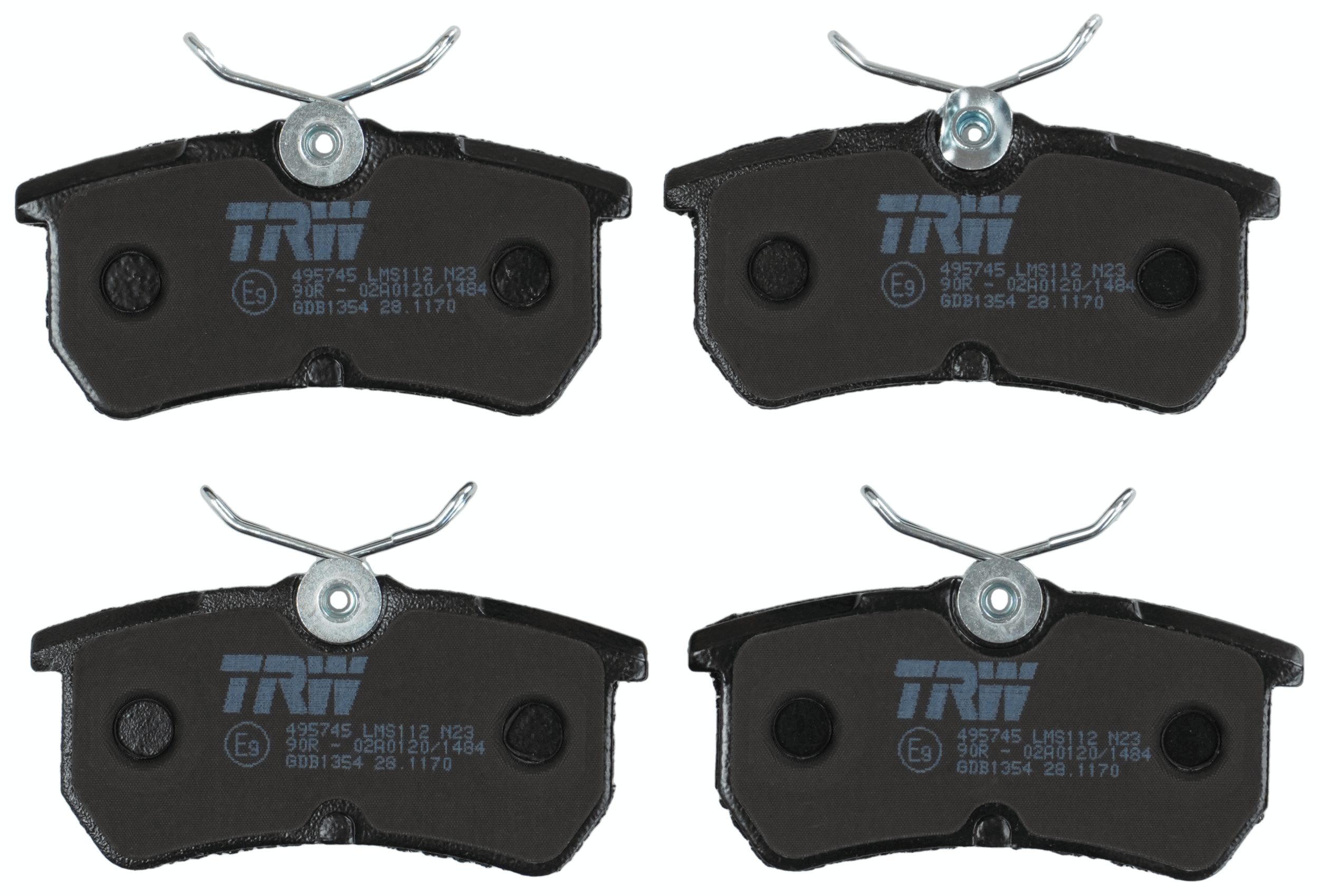 TRW Bremseklodser gdb1354 for FORD FORD USA