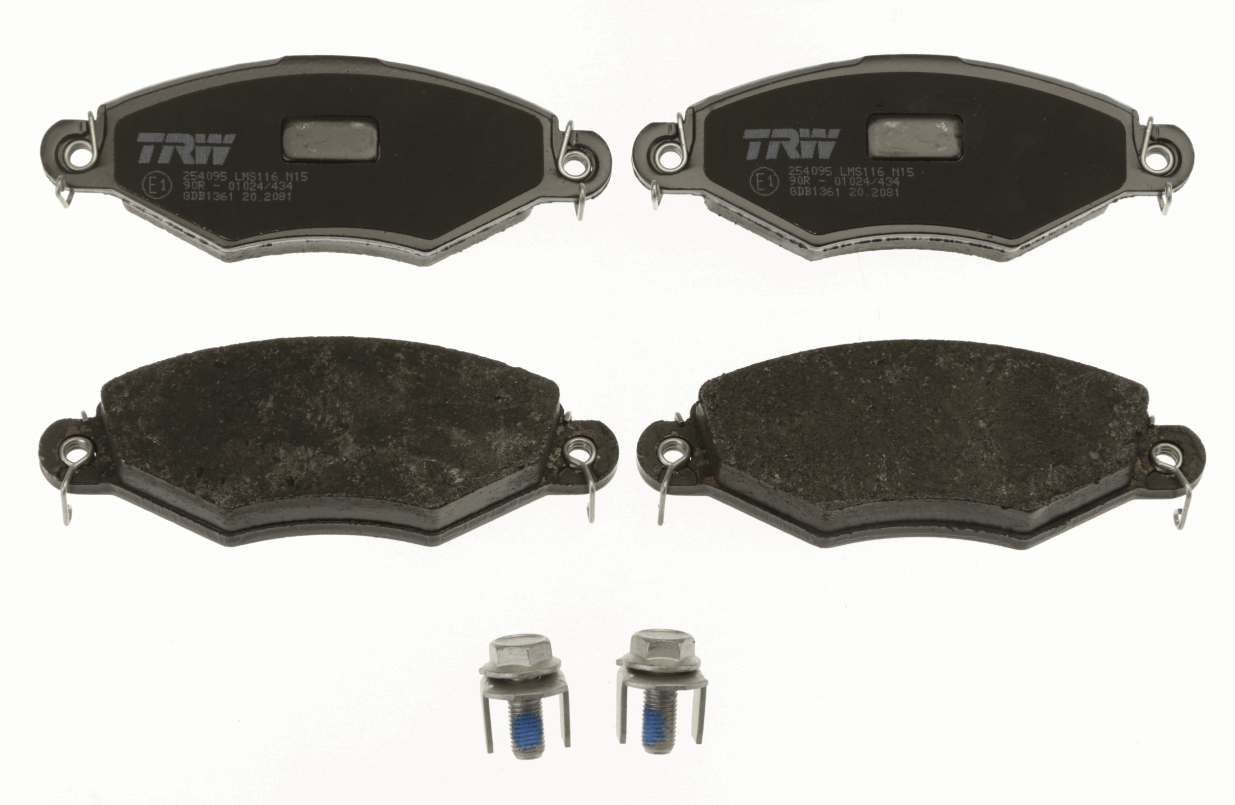 TRW Bremseklodser gdb1361 for PEUGEOT