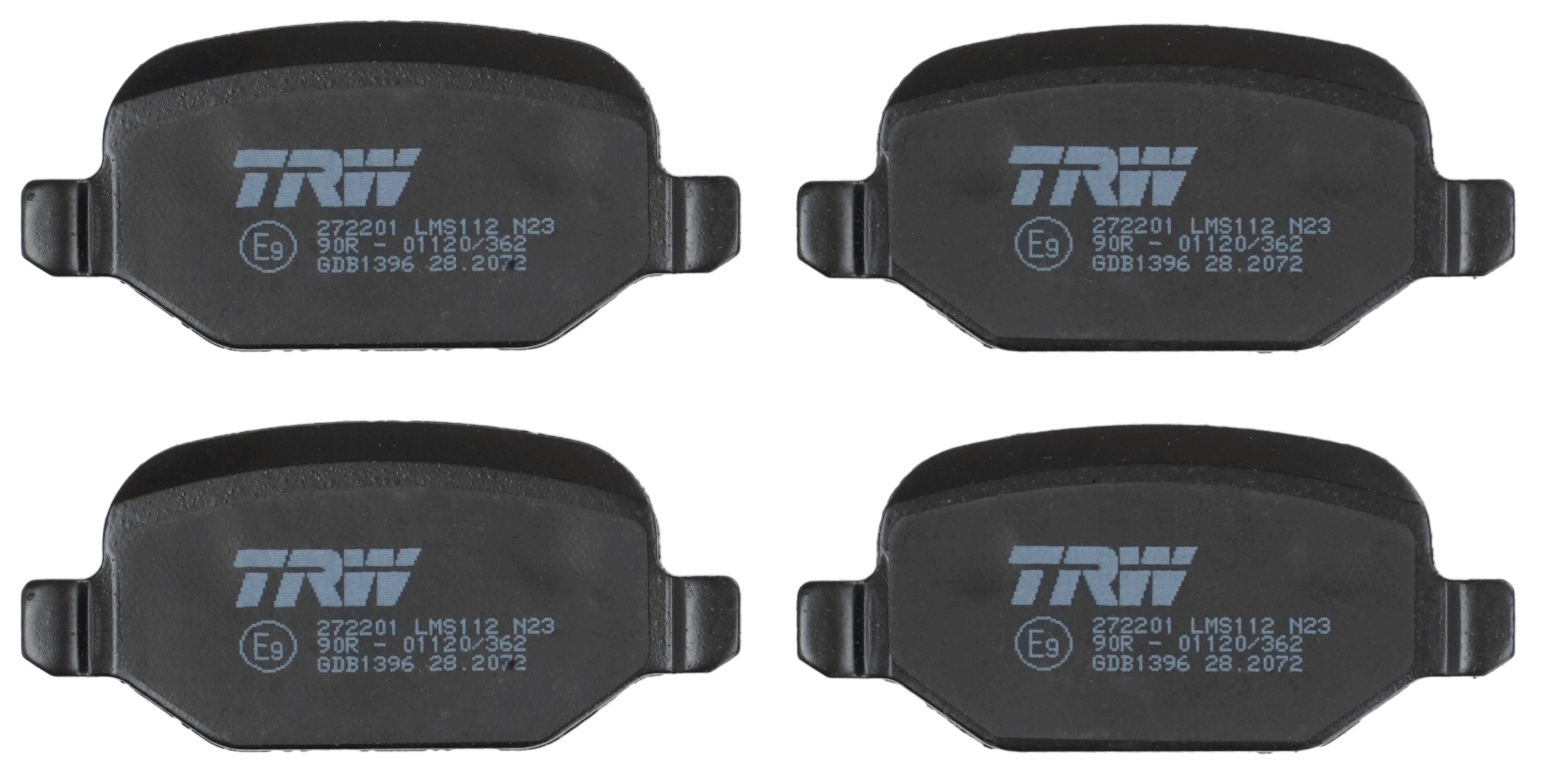 TRW Bremseklodser gdb1396 for LANCIA FIAT ALFA ROMEO