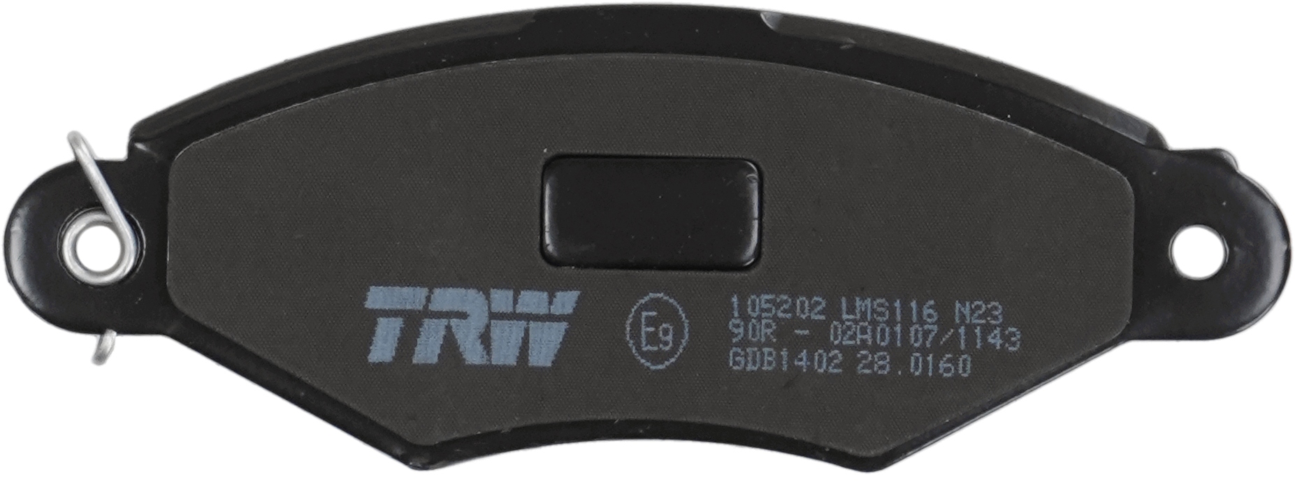 TRW Bremseklodser gdb1402 for NISSAN RENAULT