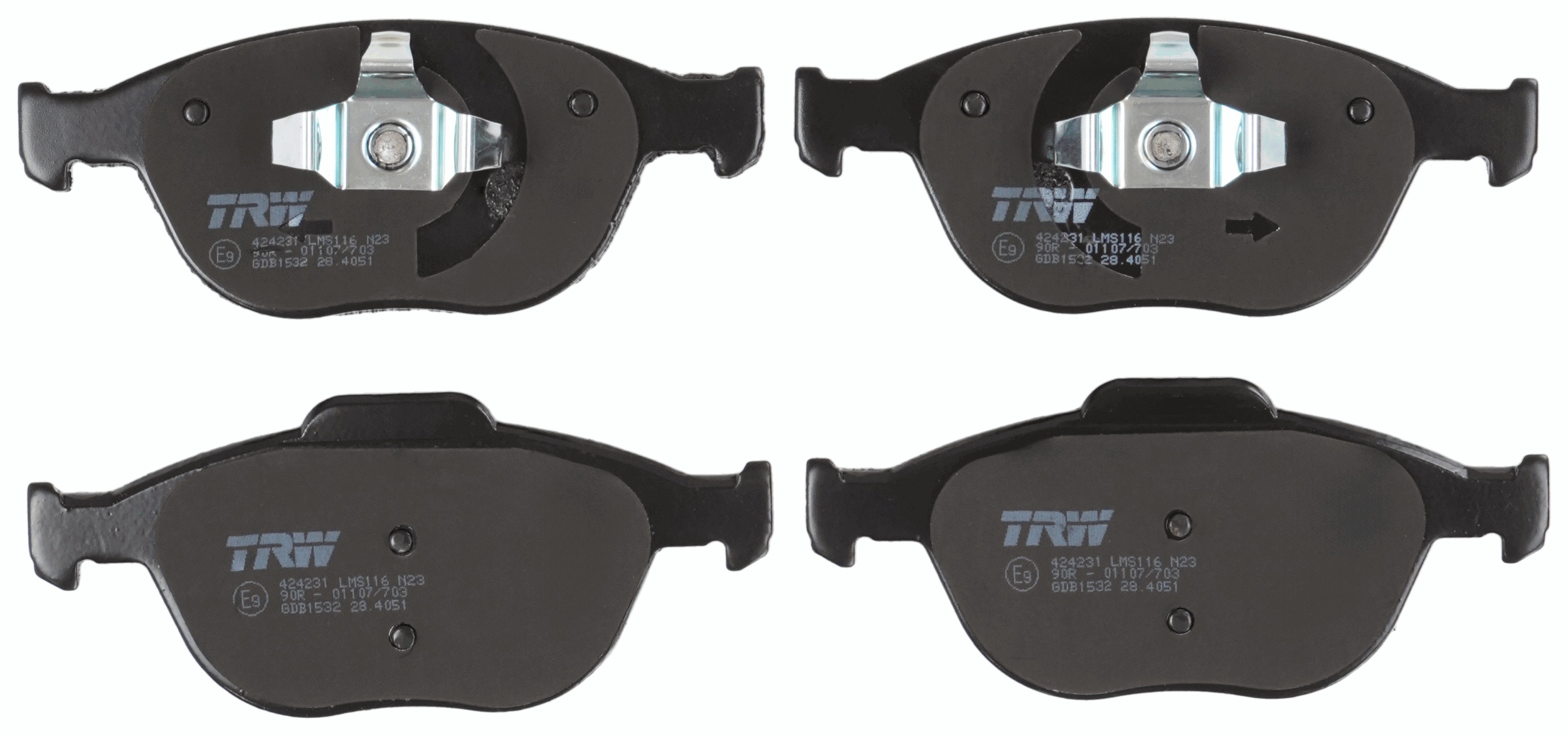 TRW Bremseklodser gdb1532 for FORD FORD USA