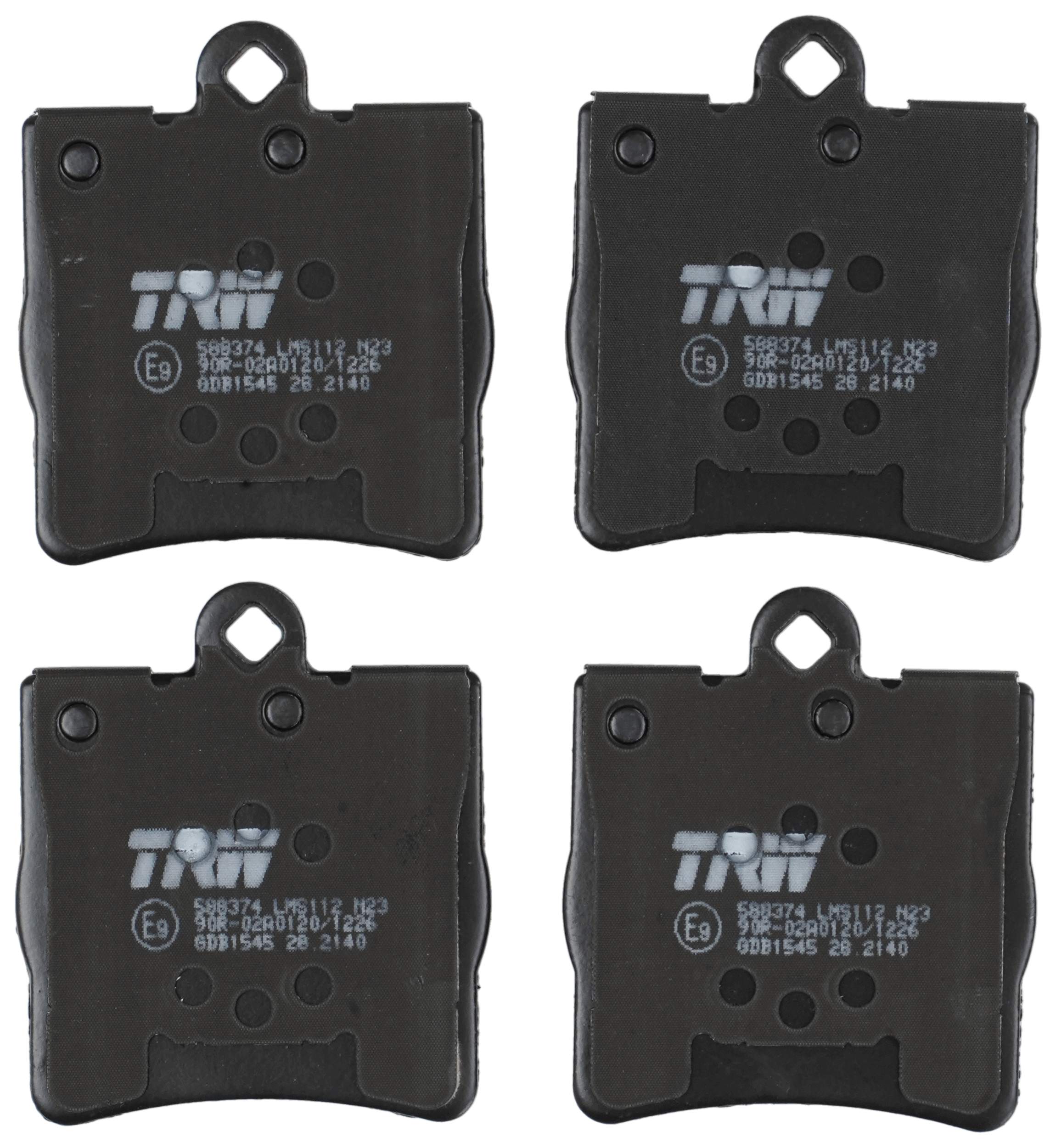 TRW Bremseklodser gdb1545 for CHRYSLER MERCEDES-BENZ DAIMLER