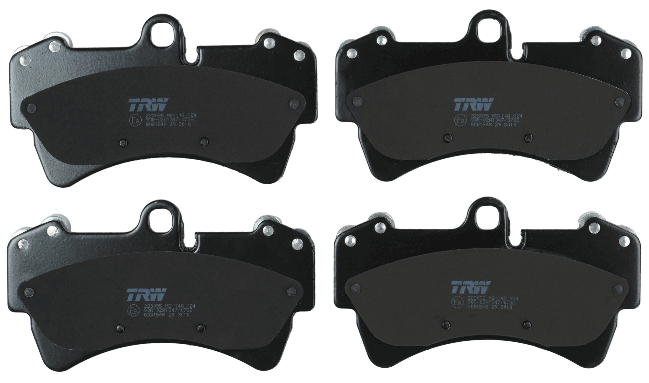 TRW Bremseklodser gdb1548 for VW SKODA PORSCHE