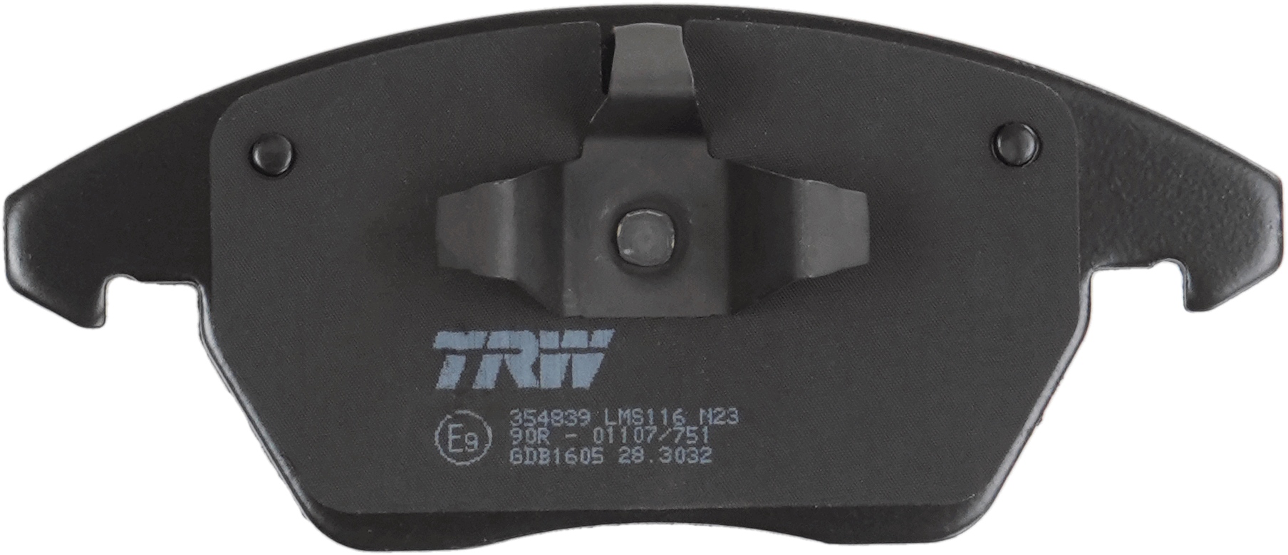 TRW Bremseklodser gdb1605 for PEUGEOT CITROËN VW