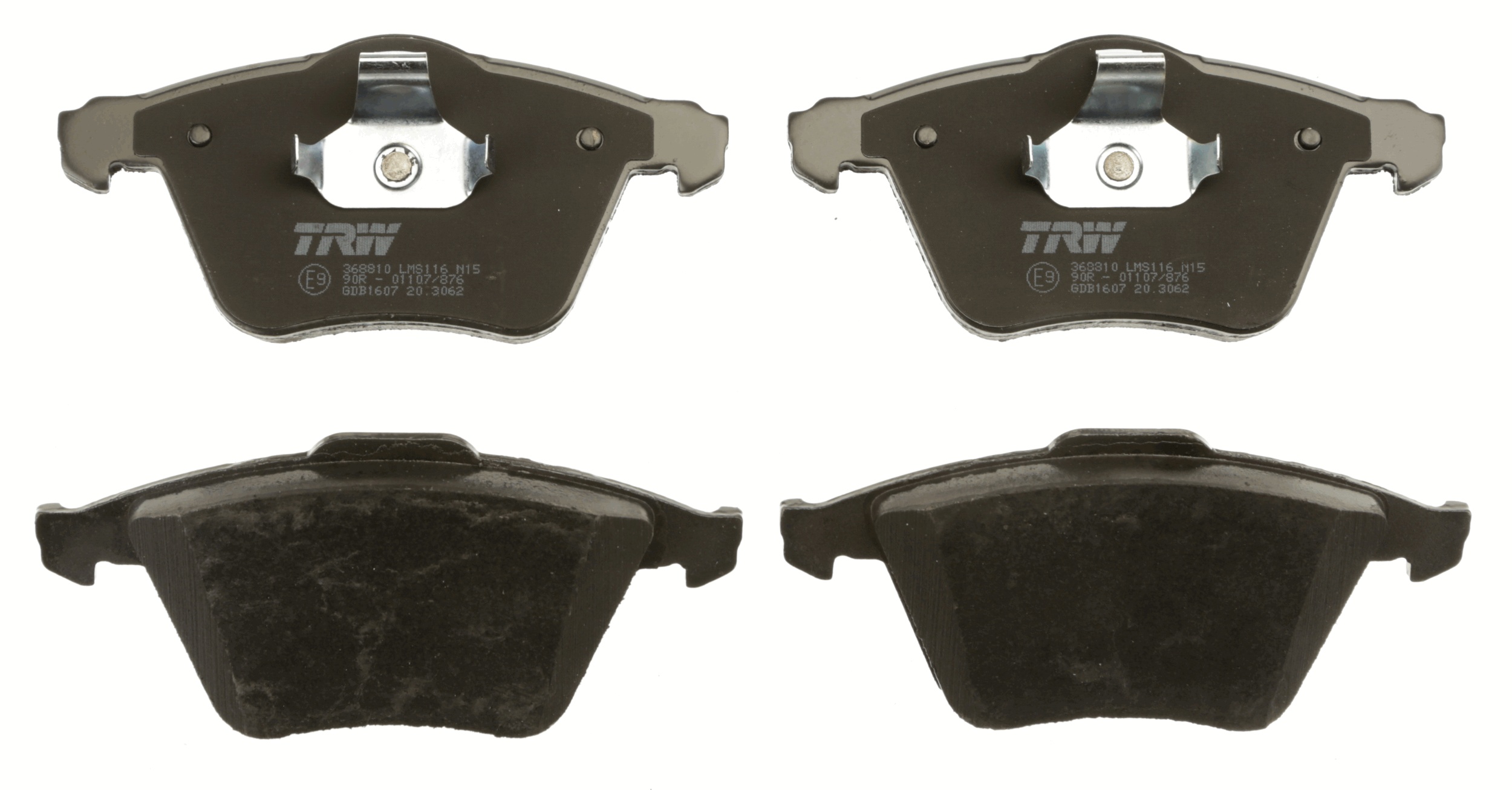 TRW Bremseklodser gdb1607 for FORD CHEVROLET OPEL VOLVO SAAB MAZDA