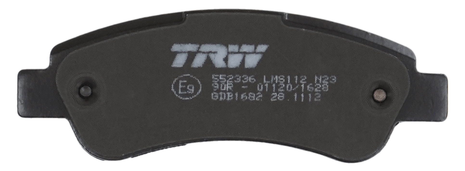 TRW Bremseklodser gdb1682 for PEUGEOT CITROËN FIAT