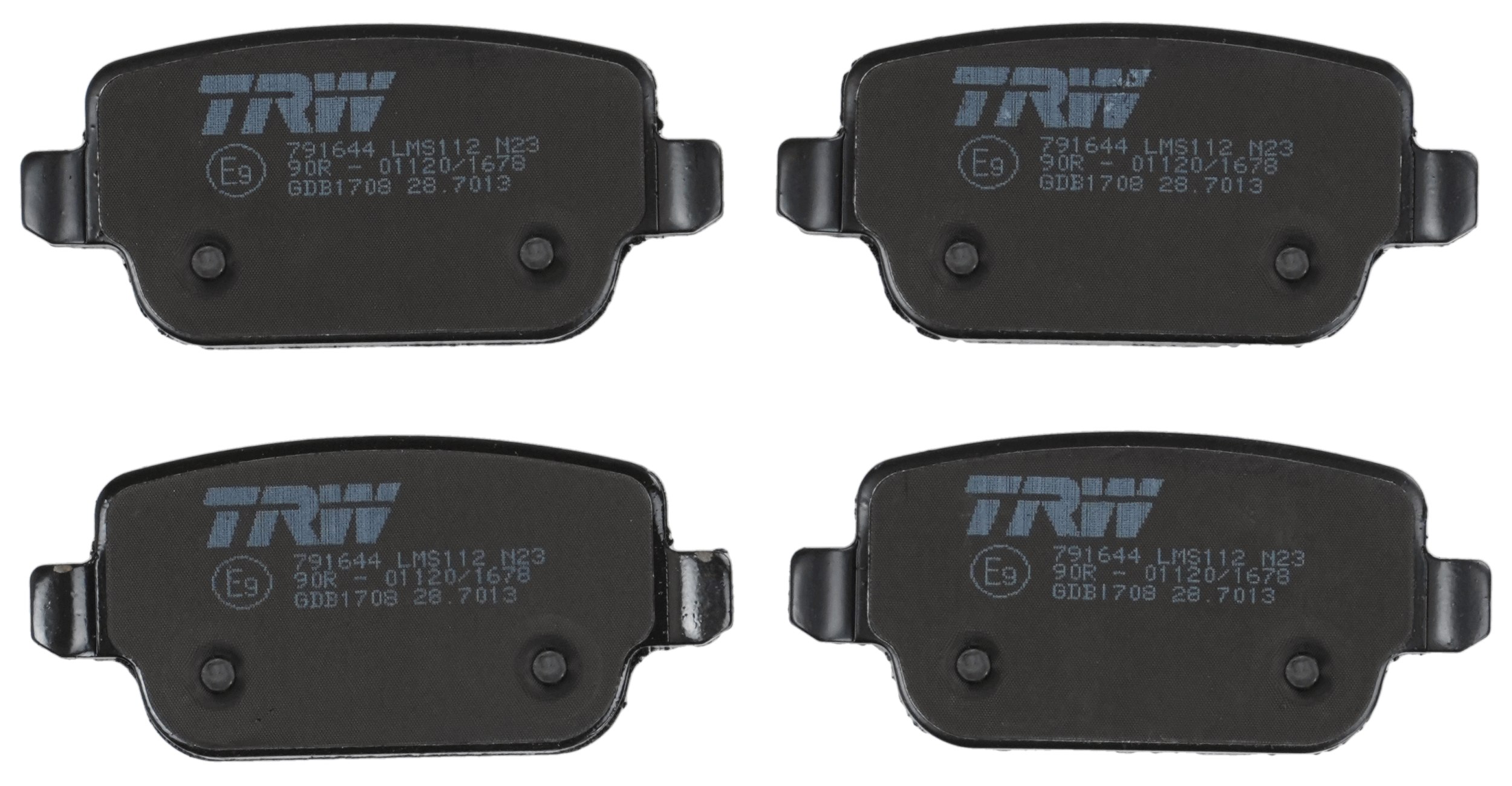TRW Bremseklodser gdb1708 for PROTON LAND ROVER FORD (CHANGAN)