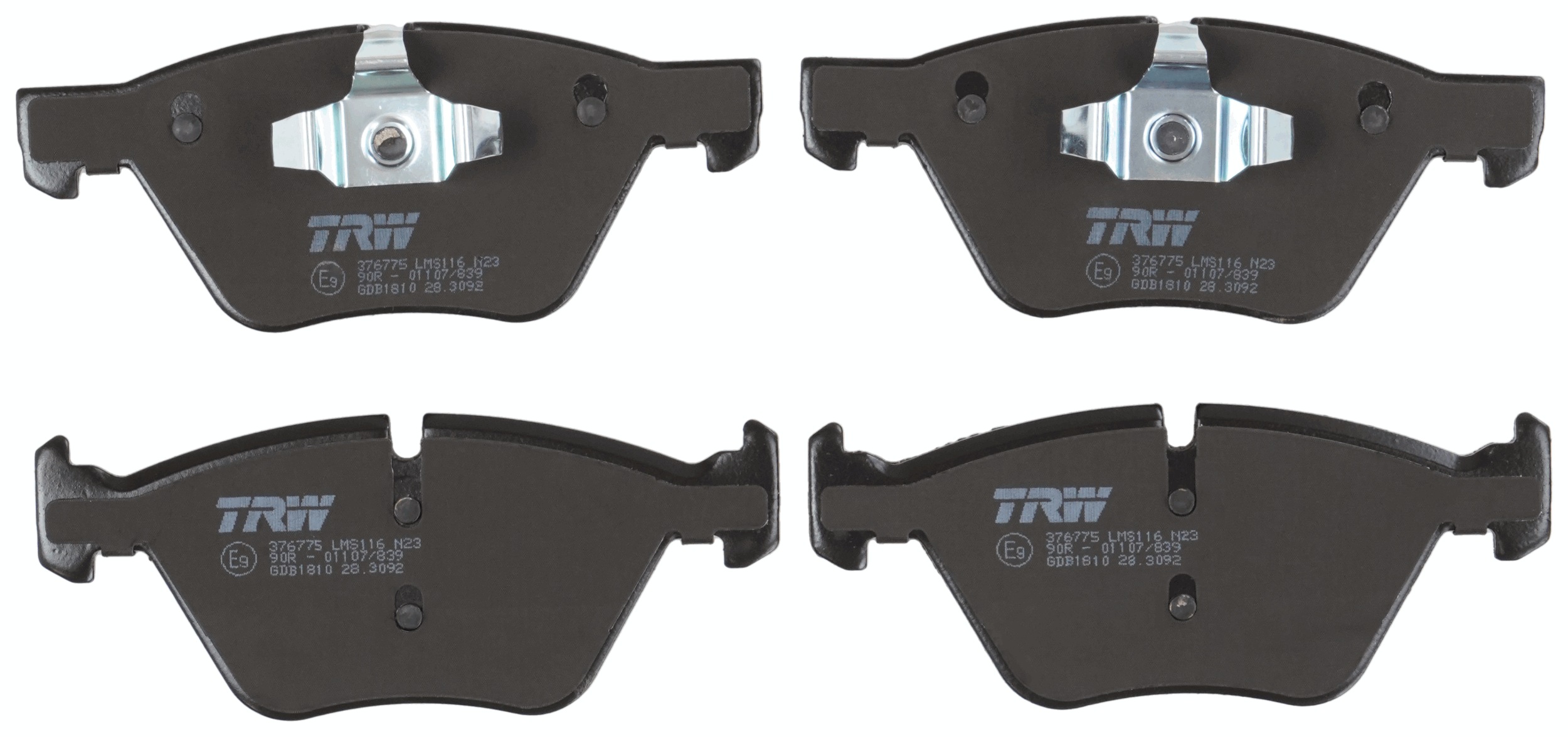 TRW Bremseklodser gdb1810 for BMW