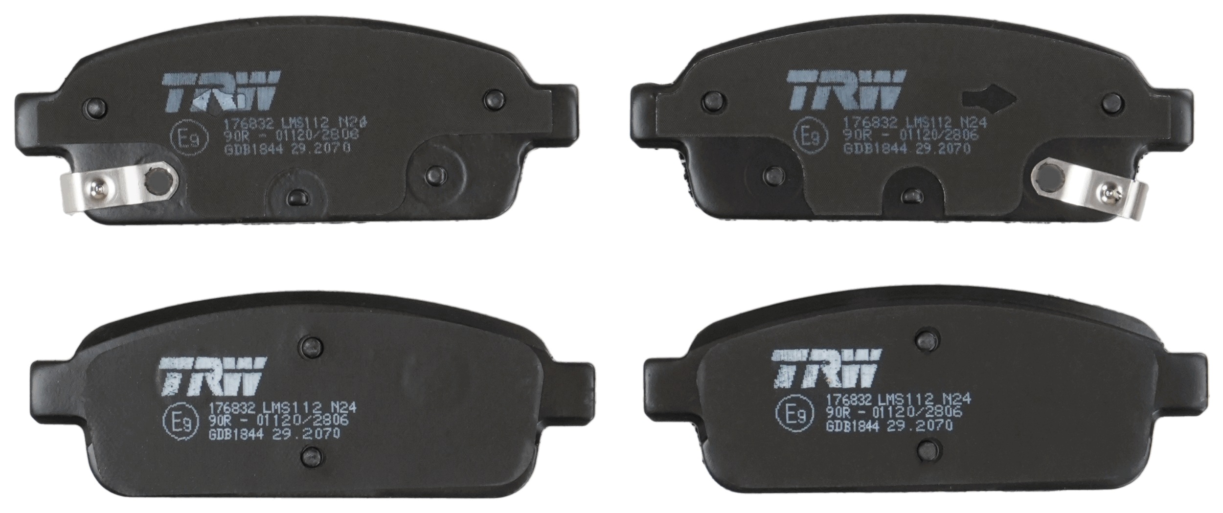 TRW Bremseklodser gdb1844 for CHEVROLET OPEL VAUXHALL