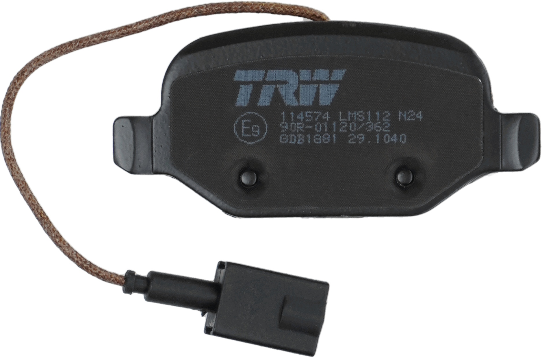 TRW Bremseklodser gdb1881 for ALFA ROMEO LANCIA