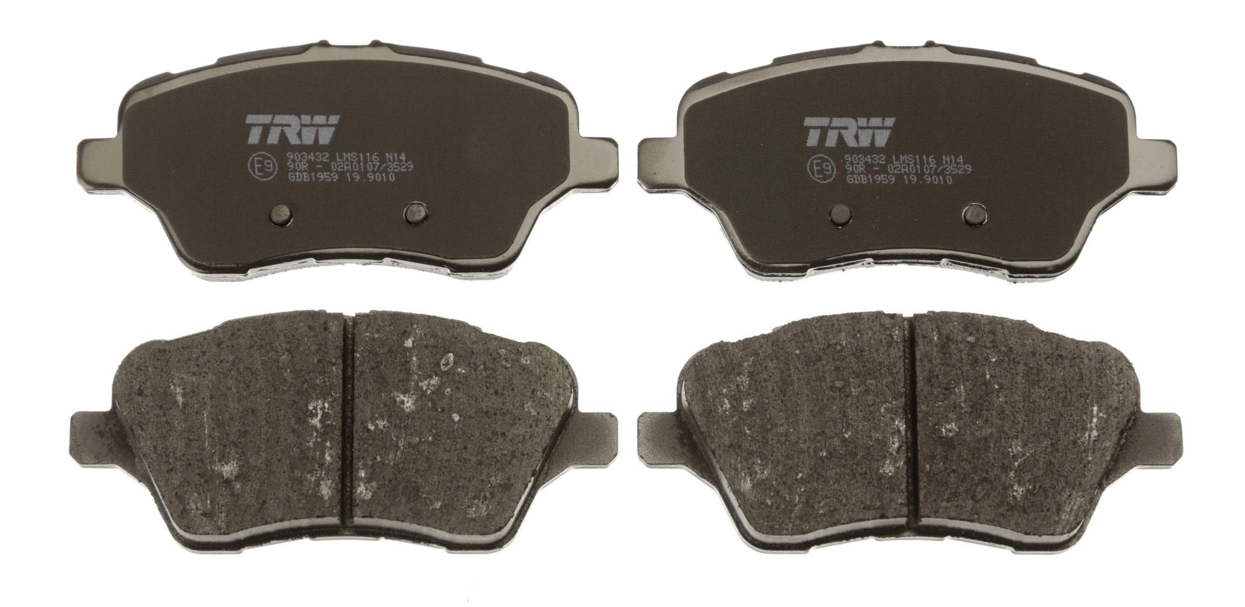 TRW Bremseklodser gdb1959 for FORD