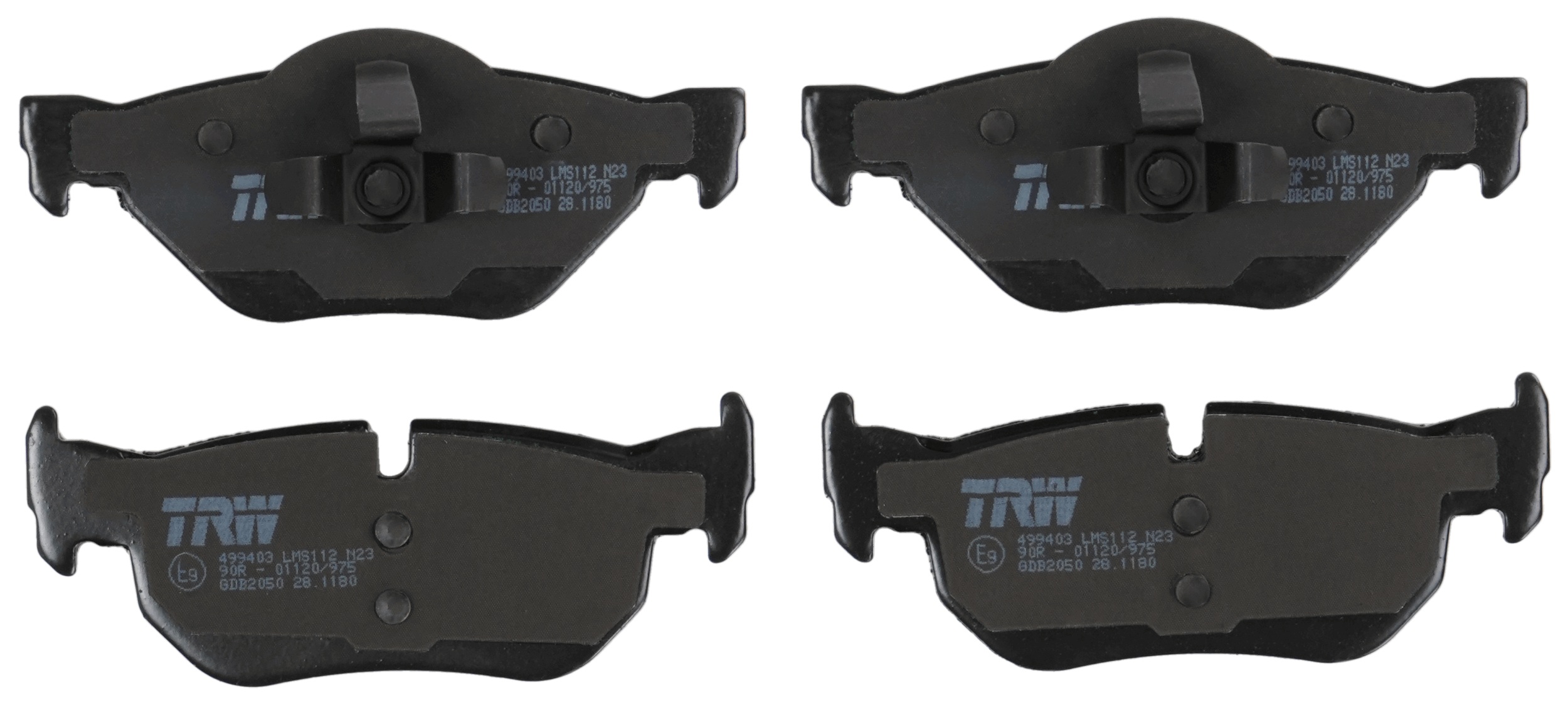 TRW Bremseklodser gdb2050 for BMW
