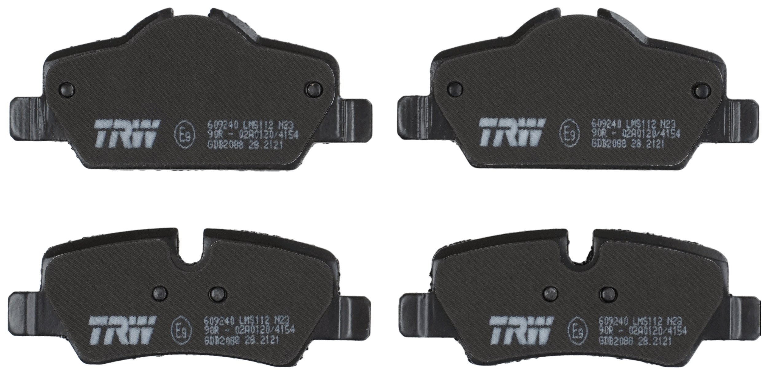 TRW Bremseklodser gdb2088 for MINI BMW