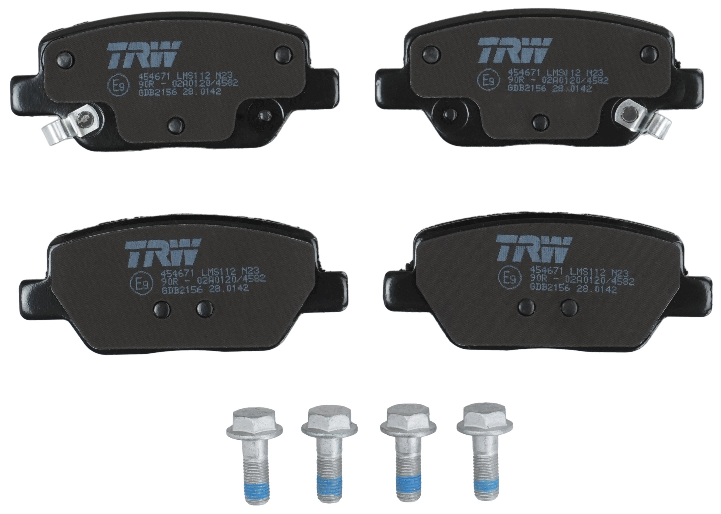 TRW Bremseklodser gdb2156 for FIAT
