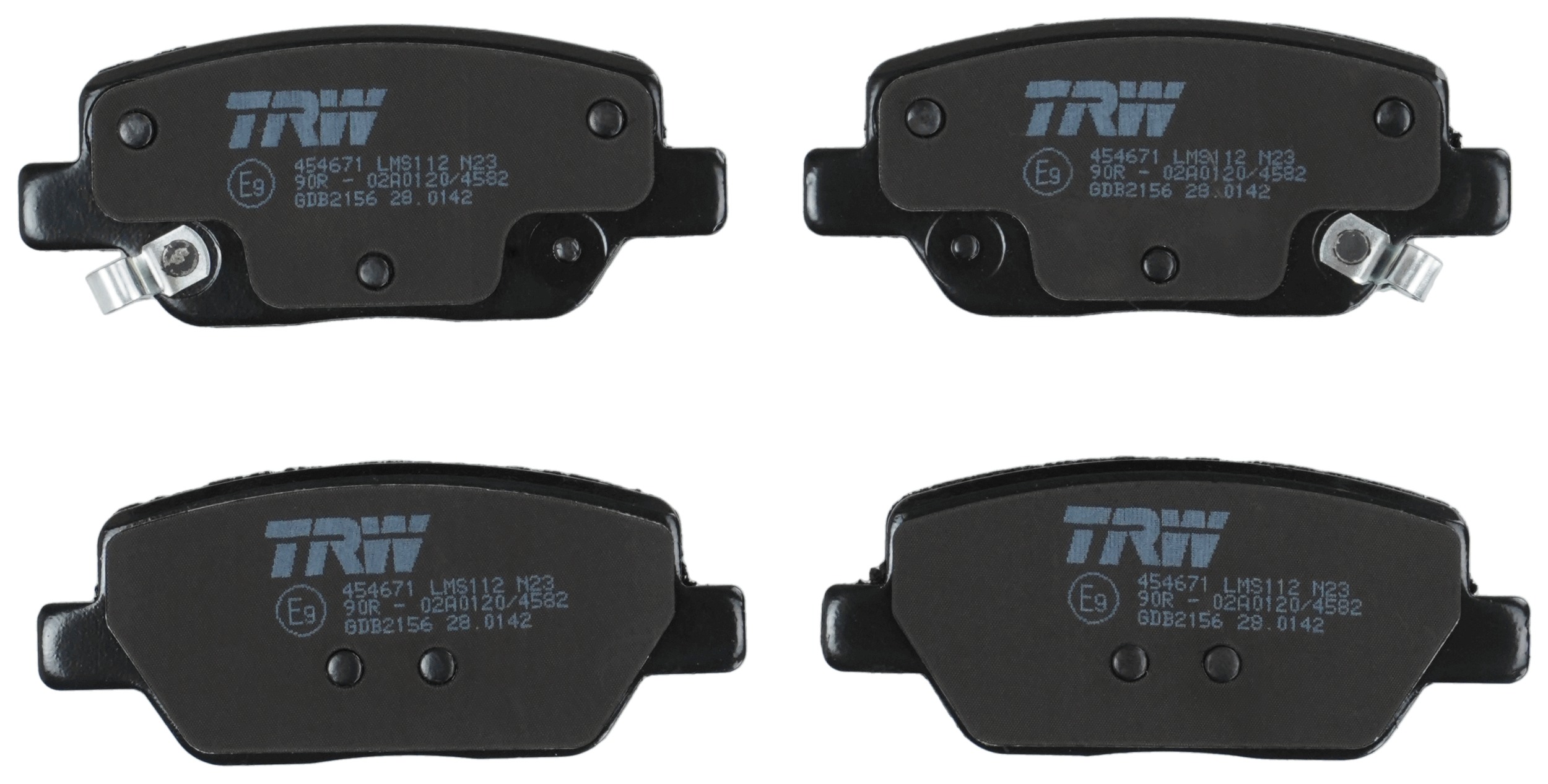 TRW Bremseklodser gdb2156 for FIAT