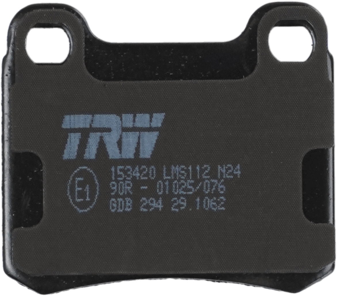 TRW Bremseklodser gdb294 for MERCEDES-BENZ