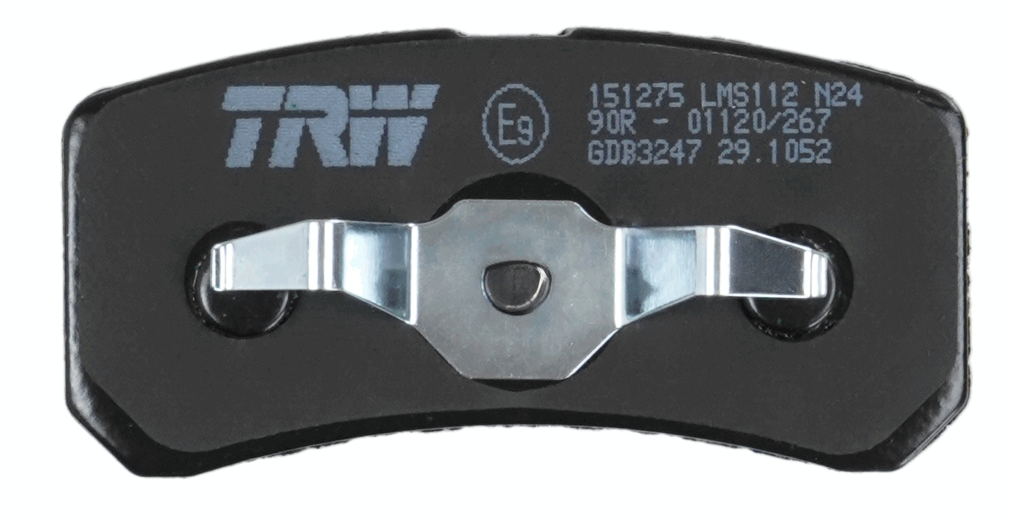 TRW Bremseklodser gdb3247 for PEUGEOT CITROËN MITSUBISHI DODGE
