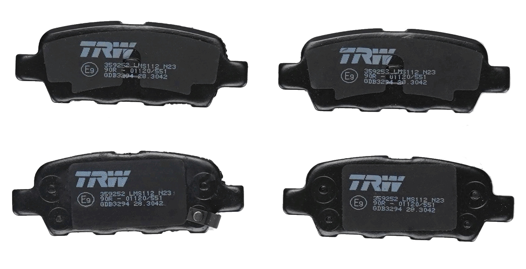 TRW Bremseklodser gdb3294 for NISSAN INFINITI SUZUKI NISSAN (DFAC)